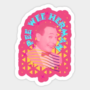 Pee Wee’s Playshirt Sticker